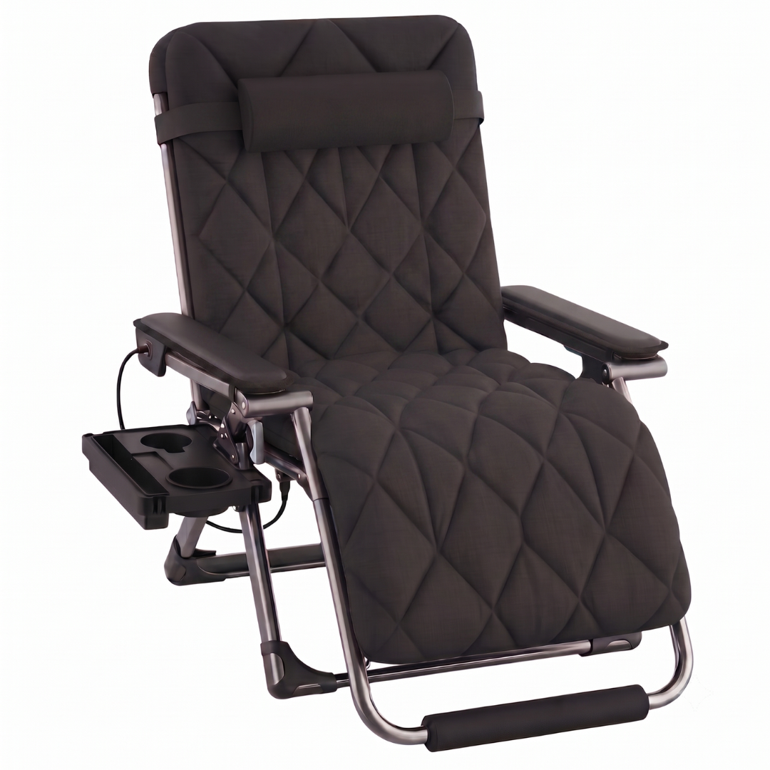 Heated Reclining Lounge Chair - Oversized with 500 lb Weight Limit