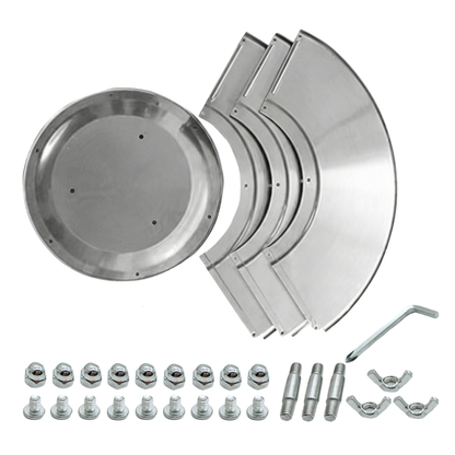 33-inch Aluminum Heat Cover Replacement for Patio Heater Reflector Shield