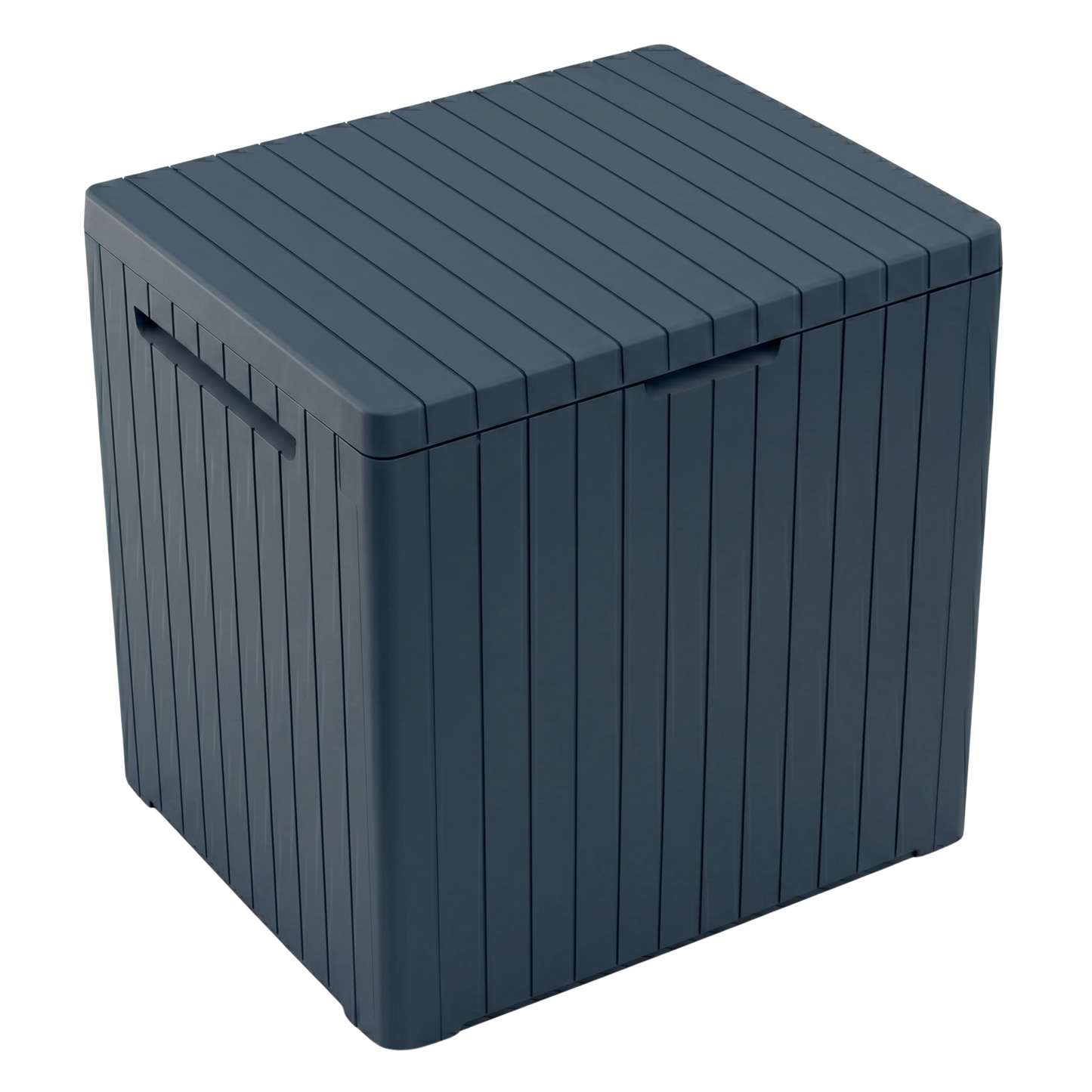 Resin Deck Box for Patio Storage with Hinged Lid