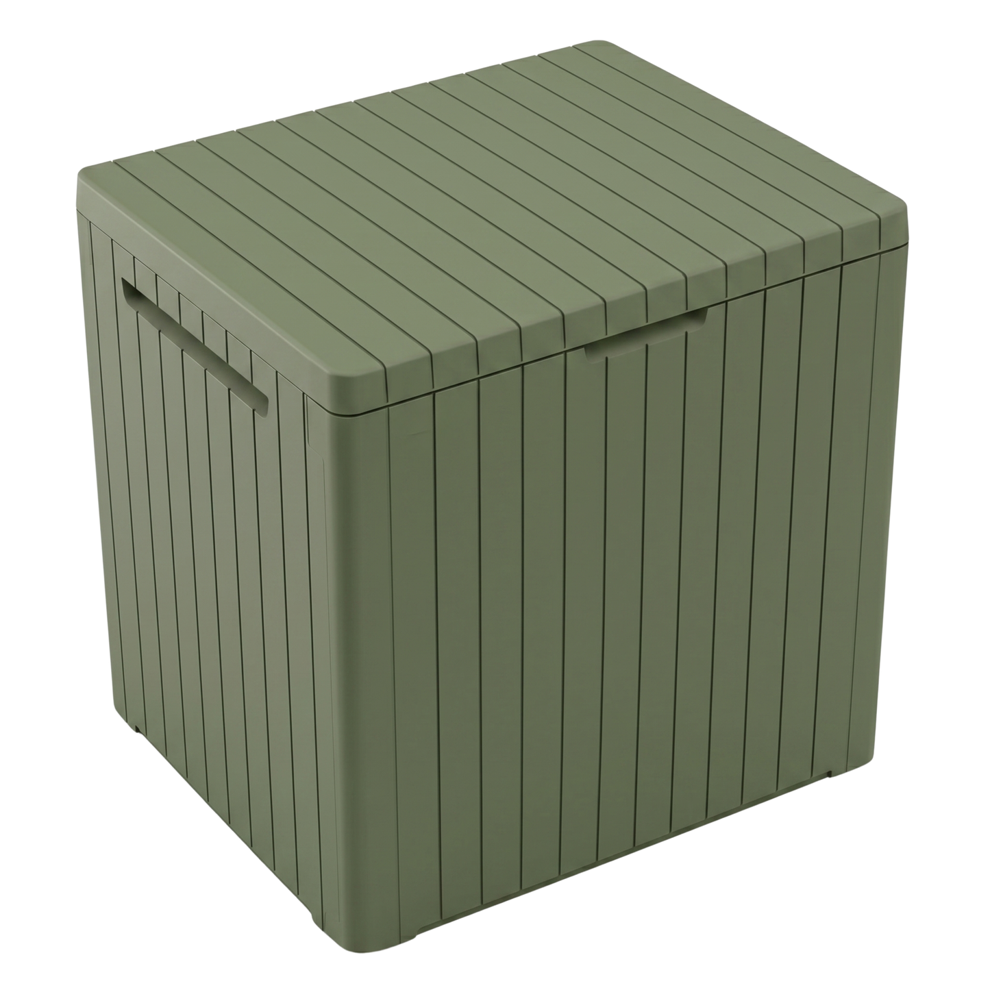 Resin Deck Box for Patio Storage with Hinged Lid
