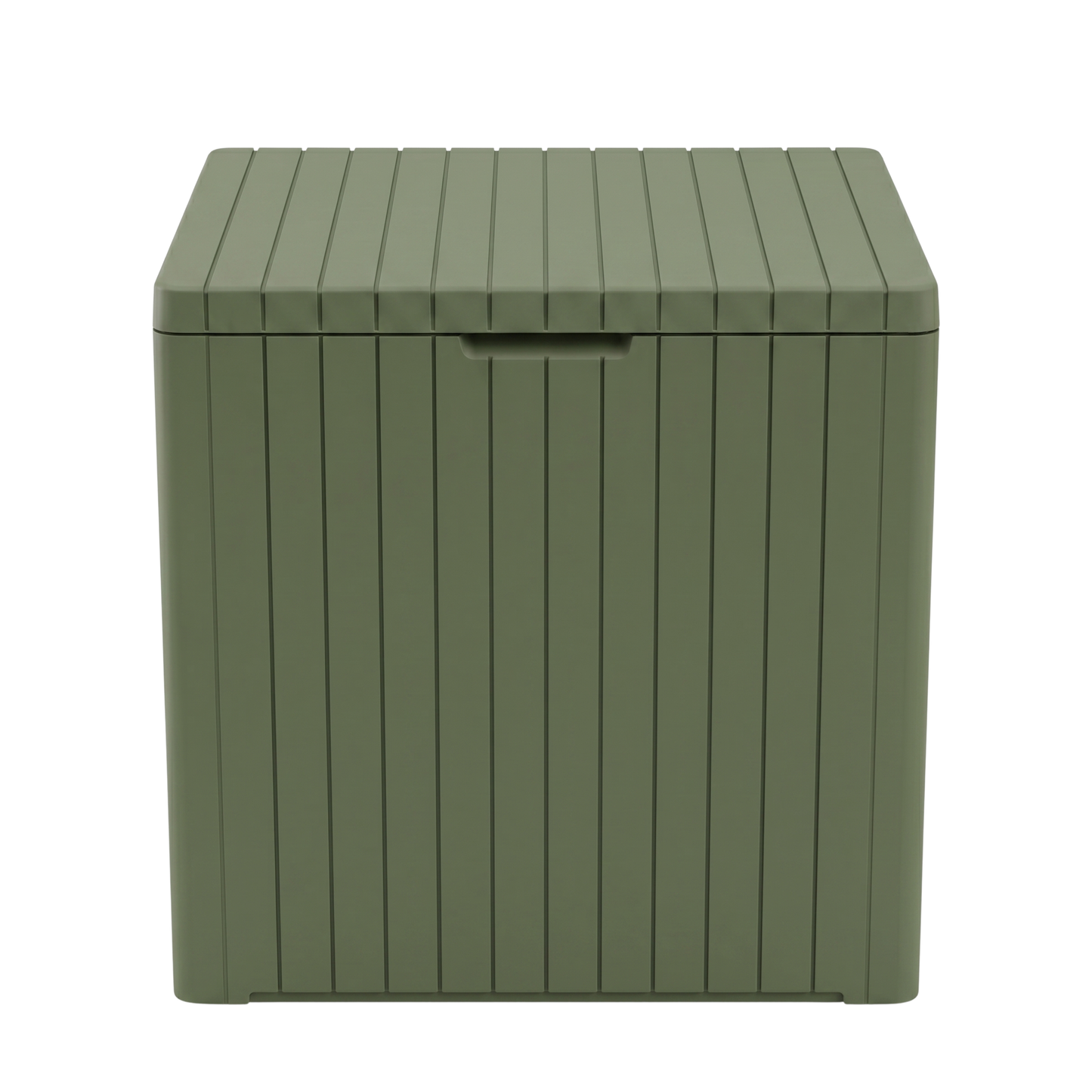 Resin Deck Box for Patio Storage with Hinged Lid