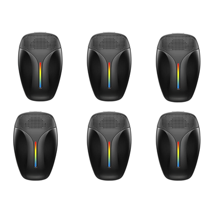 Outdoor Ultrasonic Pest Repellent - 6 Pack with 20kHz to 60kHz Range