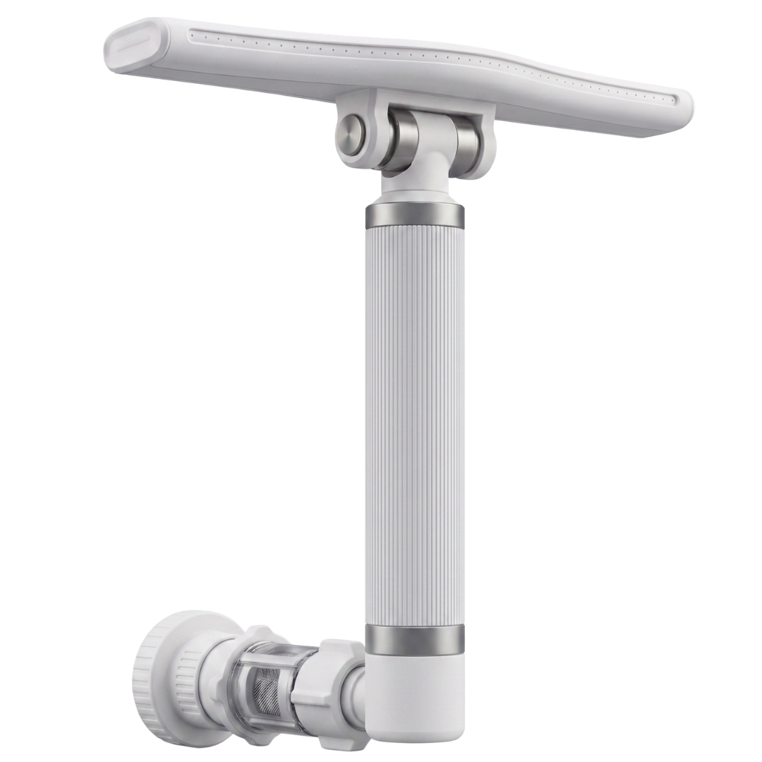 Adjustable Waterfall Sprinkler for Pool with Whale Tail Design