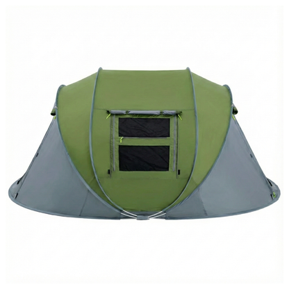 4-Person Instant Setup Camping Tent with 2 Entryways