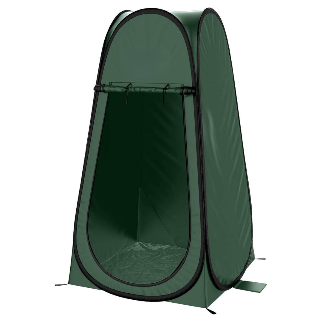 Portable Tent with Carrying Case for Camping, Beach, and Travel