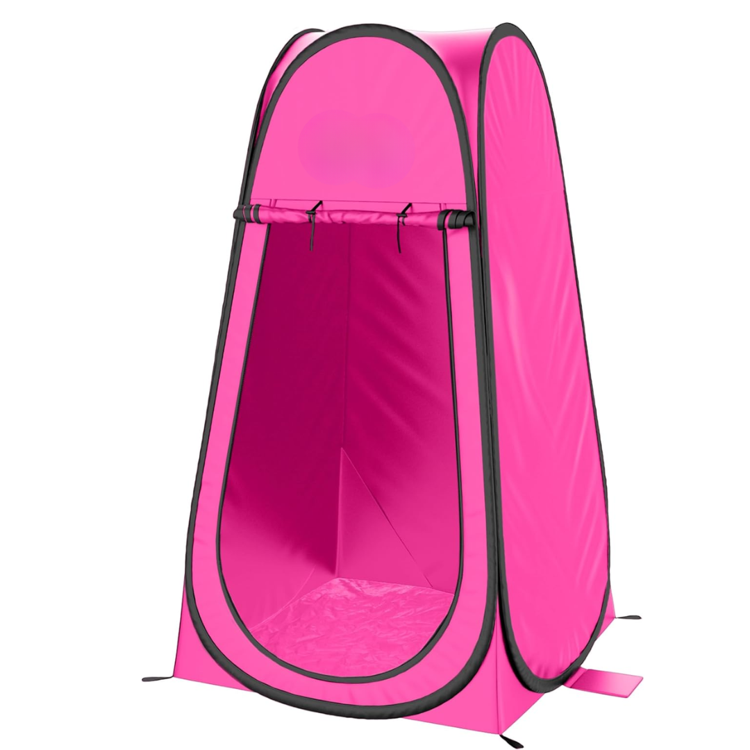 Portable Tent with Carrying Case for Camping, Beach, and Travel