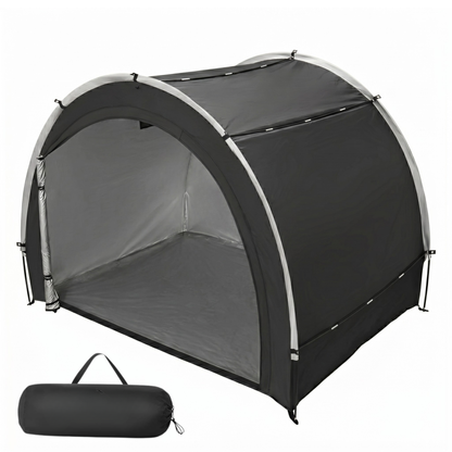 Compact Storage Tent for Bicycles and Outdoor Equipment
