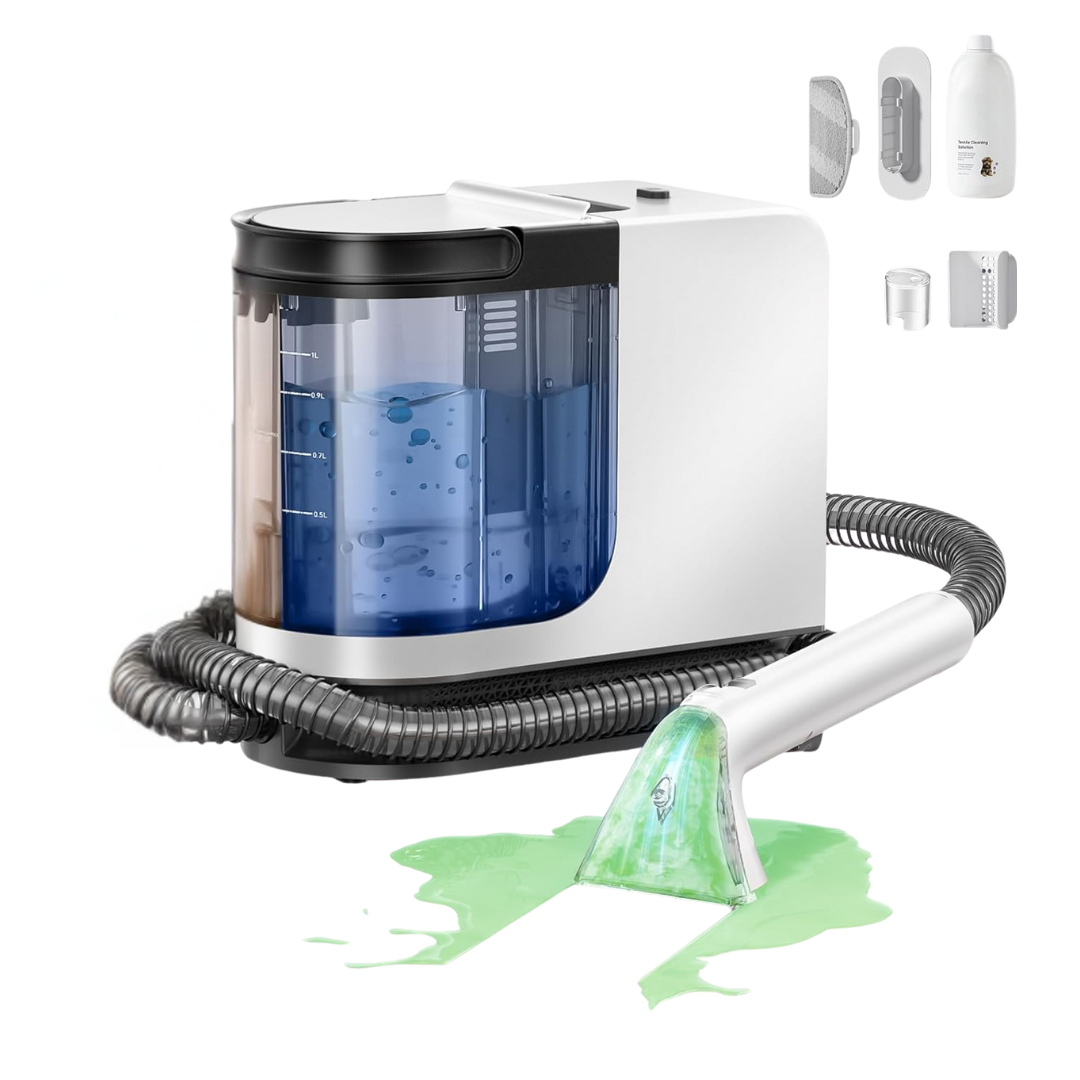 Upholstery and Carpet Cleaning Machine with 18Kpa Strong Suction