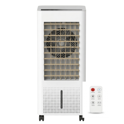 Evaporative Air Cooler with Timer and 2.1-Gallon Capacity