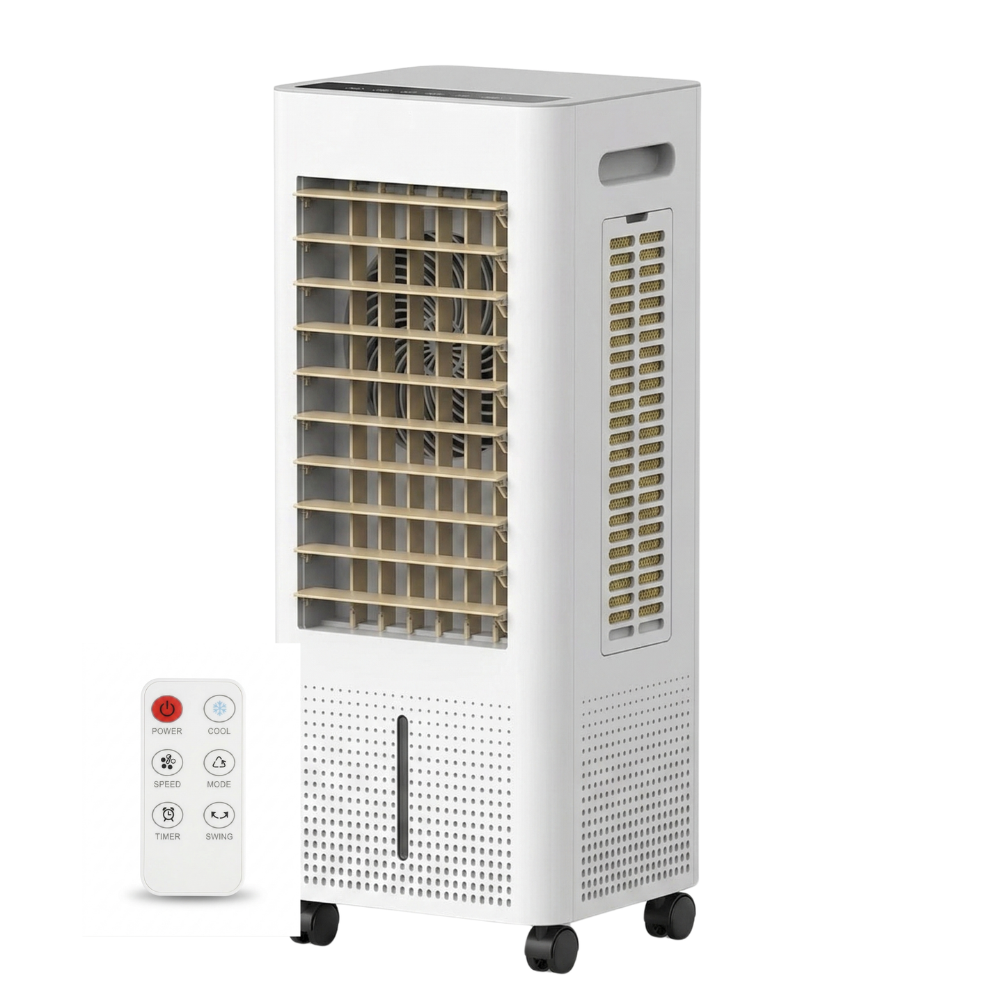 Evaporative Air Cooler with Timer and 2.1-Gallon Capacity