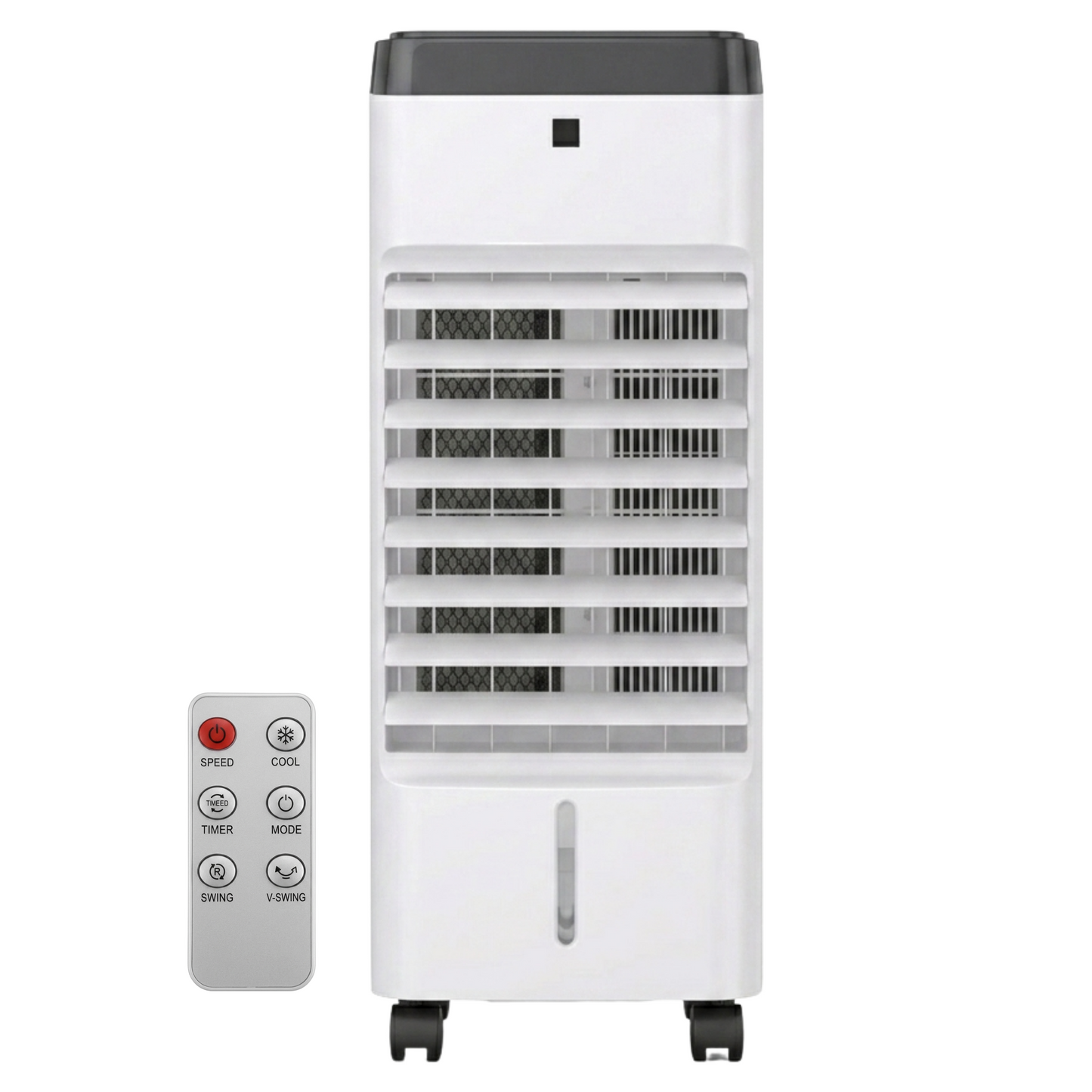 Evaporative Air Cooler with Remote and 12-Hour Timer – Portable Design