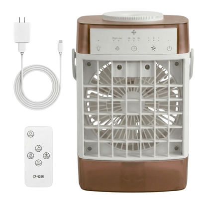 Remote-Controlled Portable Air Cooler with Timer and 3 Speed Settings