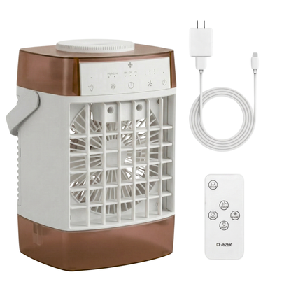 Remote-Controlled Portable Air Cooler with Timer and 3 Speed Settings