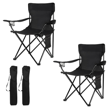 Folding Camping Chair with Carry Bag – Lightweight Alloy Steel Frame