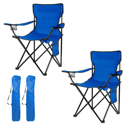 Folding Camping Chair with Carry Bag – Lightweight Alloy Steel Frame