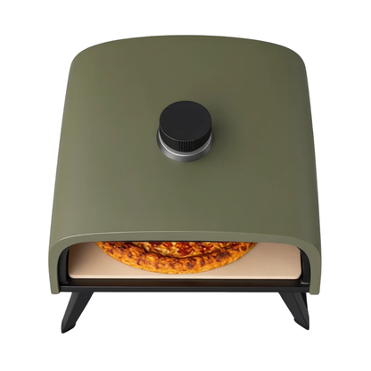 Outdoor Gas Pizza Oven with 13-Inch Stone – Portable Cooking Kit