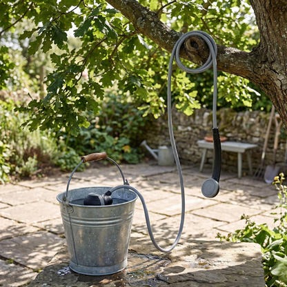 Rechargeable USB Camping Shower with Handheld Showerhead – Portable