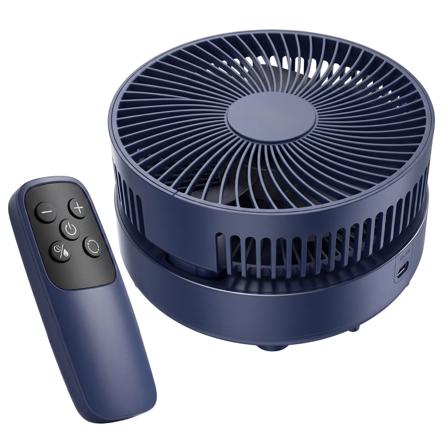 Rechargeable Oscillating Pedestal Fan – Portable with Timer Function