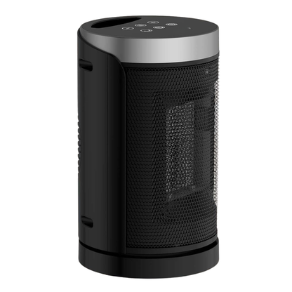 Compact Heater with Adjustable Thermostat, 70° Oscillation and Timer