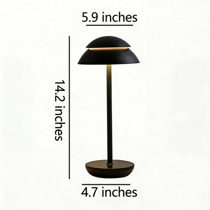 Touch-Controlled Cordless Mushroom-Shaped Table Light