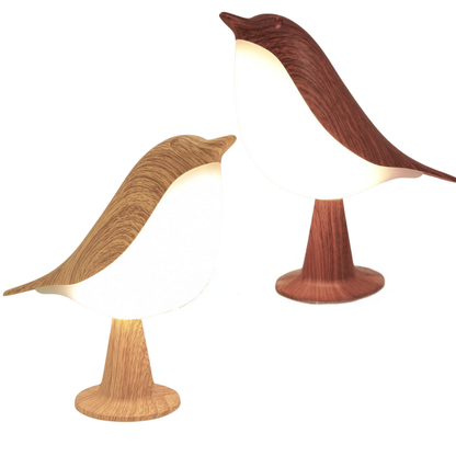 Touch Dimming Rechargeable Night Light for Birds with Warm Glow
