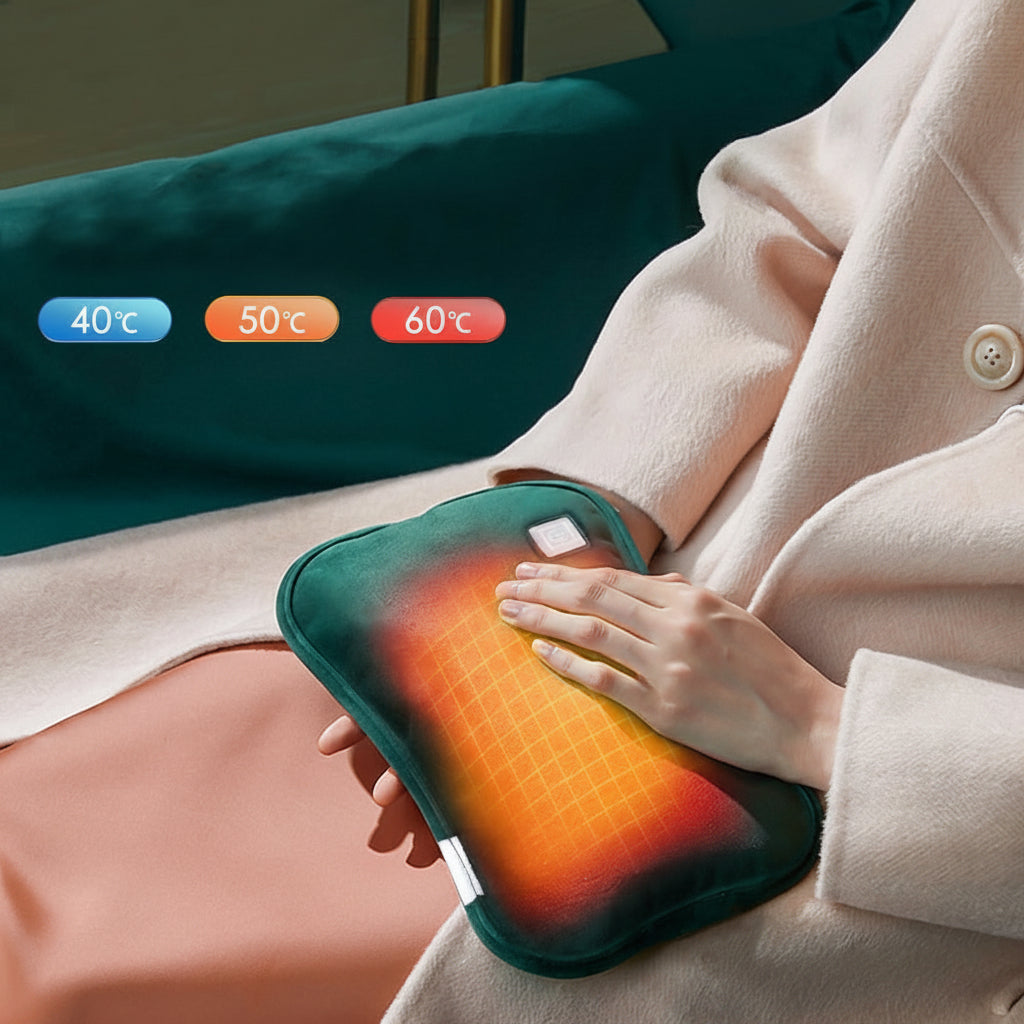 Portable Temperature-Controlled Hand Warmer for Winter Comfort
