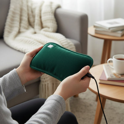 Portable Temperature-Controlled Hand Warmer for Winter Comfort