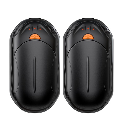 Adjustable Heat Levels Hand Warmer Set - Rechargeable Two-Pack