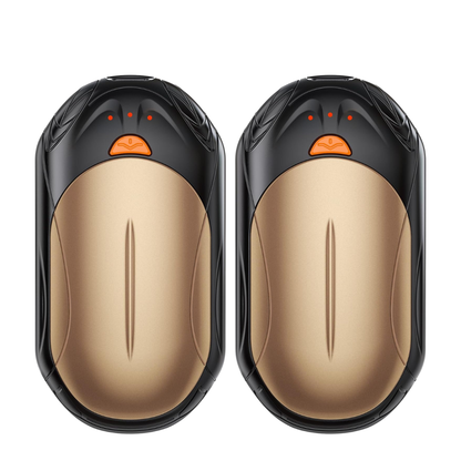 Adjustable Heat Levels Hand Warmer Set - Rechargeable Two-Pack
