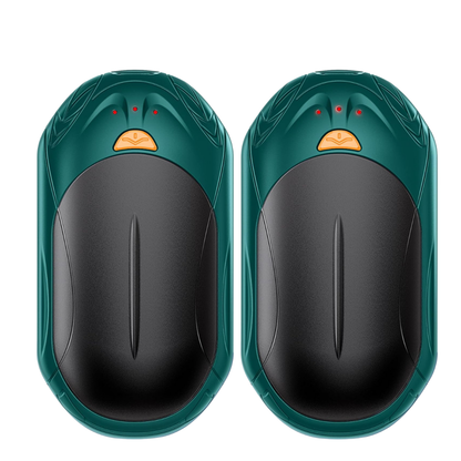 Adjustable Heat Levels Hand Warmer Set - Rechargeable Two-Pack