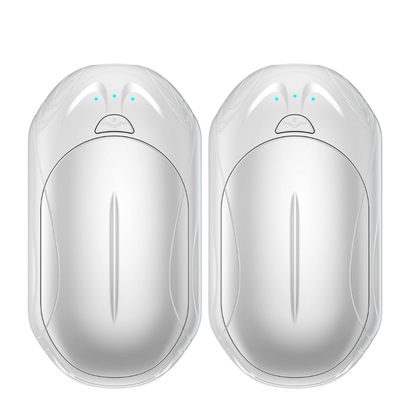 Adjustable Heat Levels Hand Warmer Set - Rechargeable Two-Pack