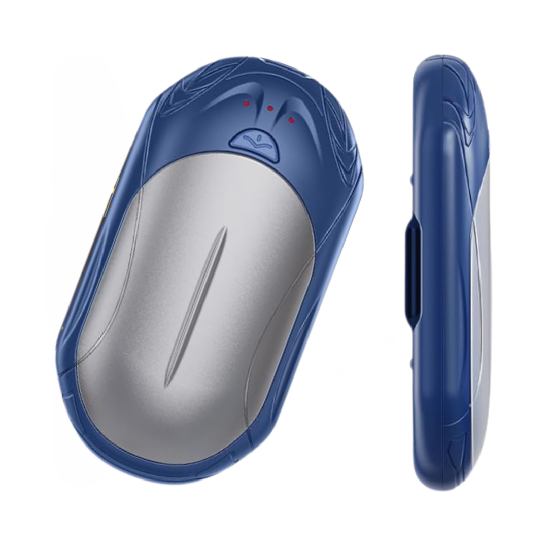 Adjustable Heat Levels Hand Warmer Set - Rechargeable Two-Pack
