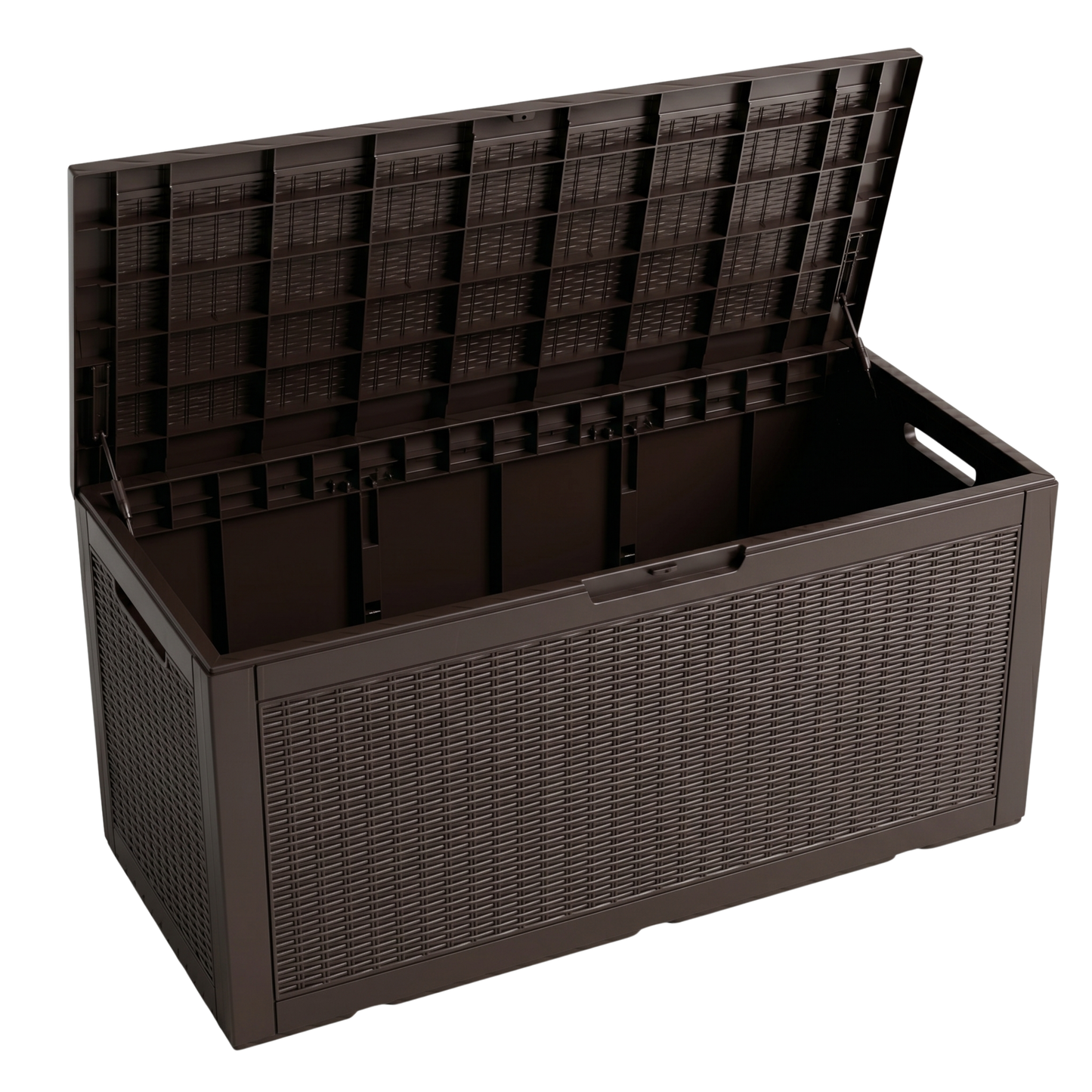 Outdoor Storage Box for Garden Tools - 400 Liters Resin Deck Organizer