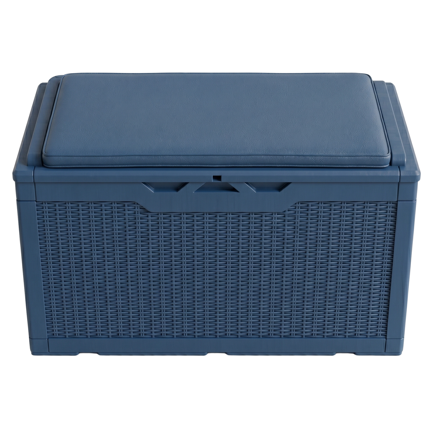 Deck Box for Storage with Cushioned Seating and Lift-Open Feature