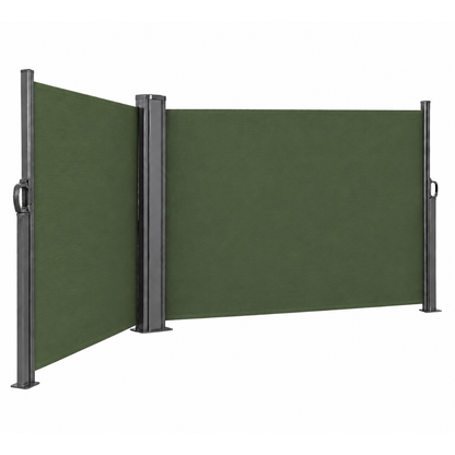 Privacy Screen Awning for Patio - Retractable 237 x 63 Inches