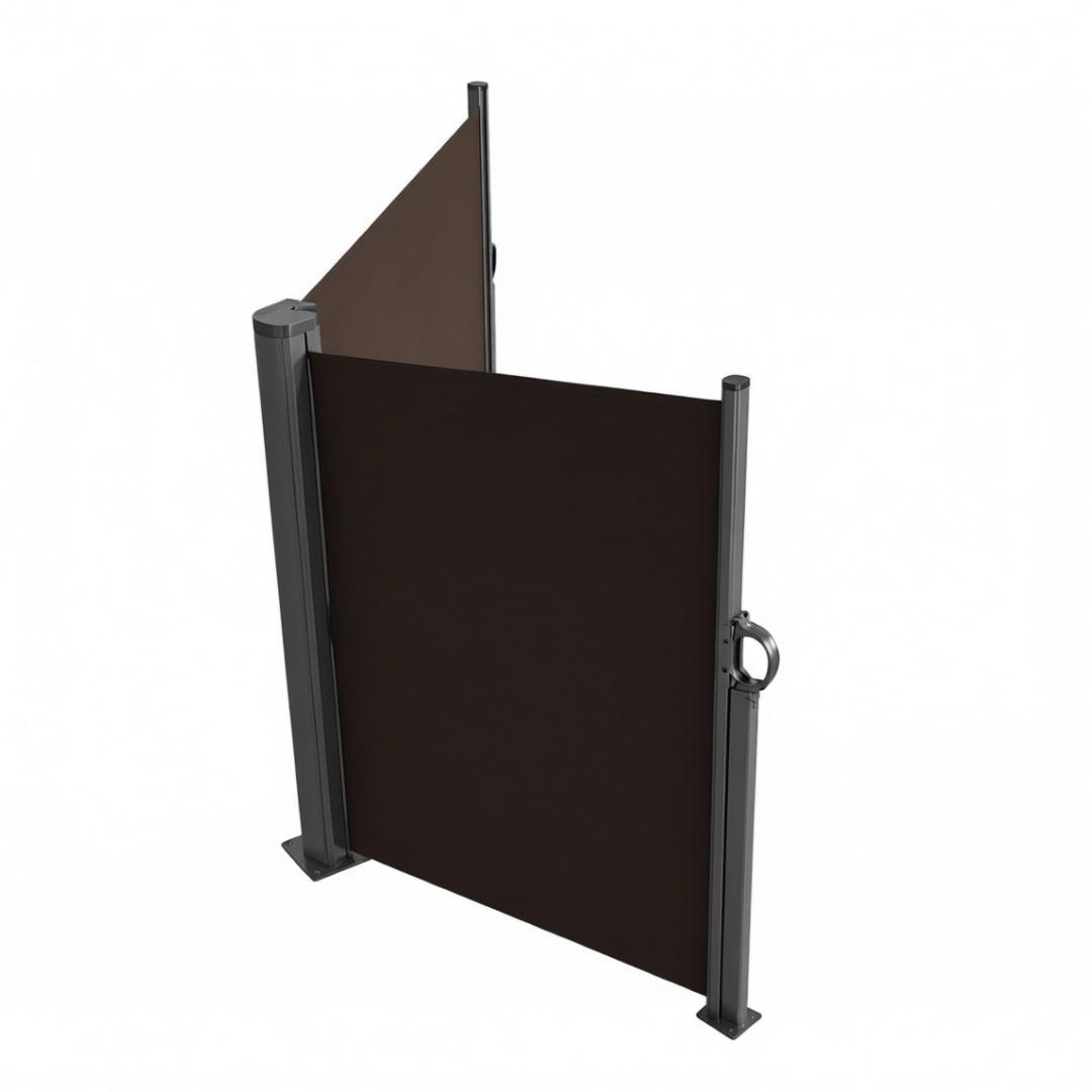 Privacy Screen Awning for Patio - Retractable 237 x 63 Inches