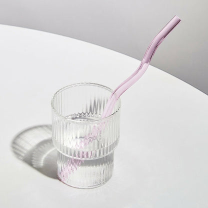 Artisan Glass Drinking Straws - Stylish & Eco-Conscious