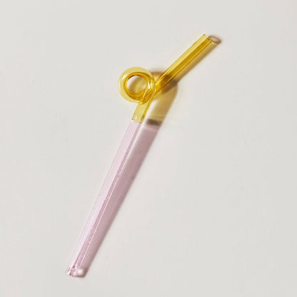 Artisan Glass Drinking Straws - Stylish & Eco-Conscious