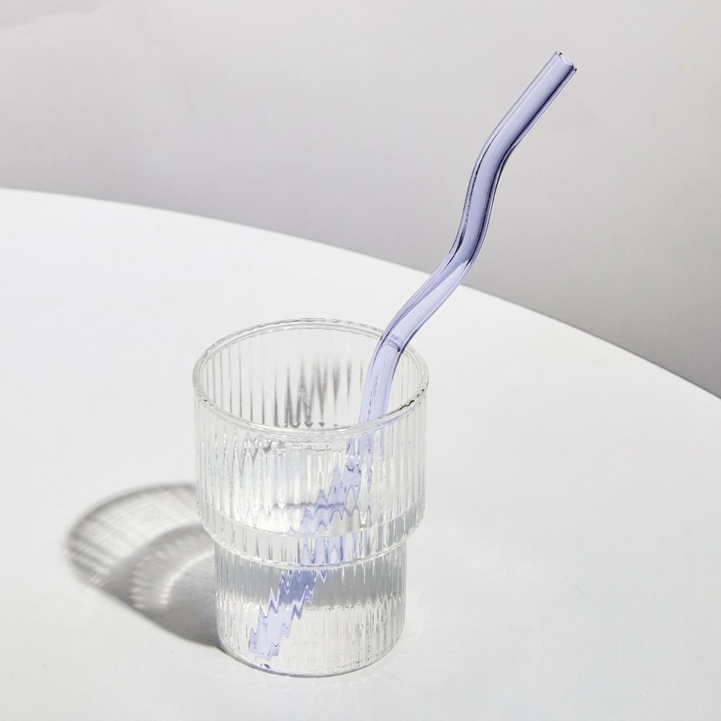 Artisan Glass Drinking Straws - Stylish & Eco-Conscious