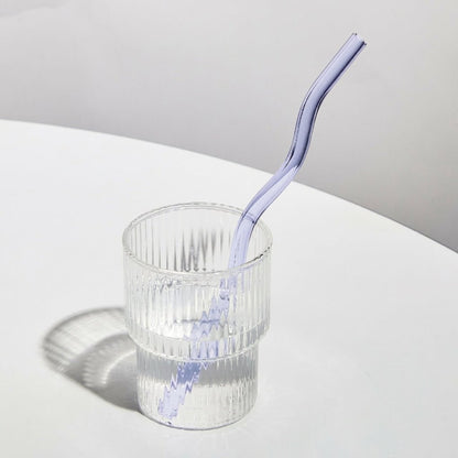 Artisan Glass Drinking Straws - Stylish & Eco-Conscious