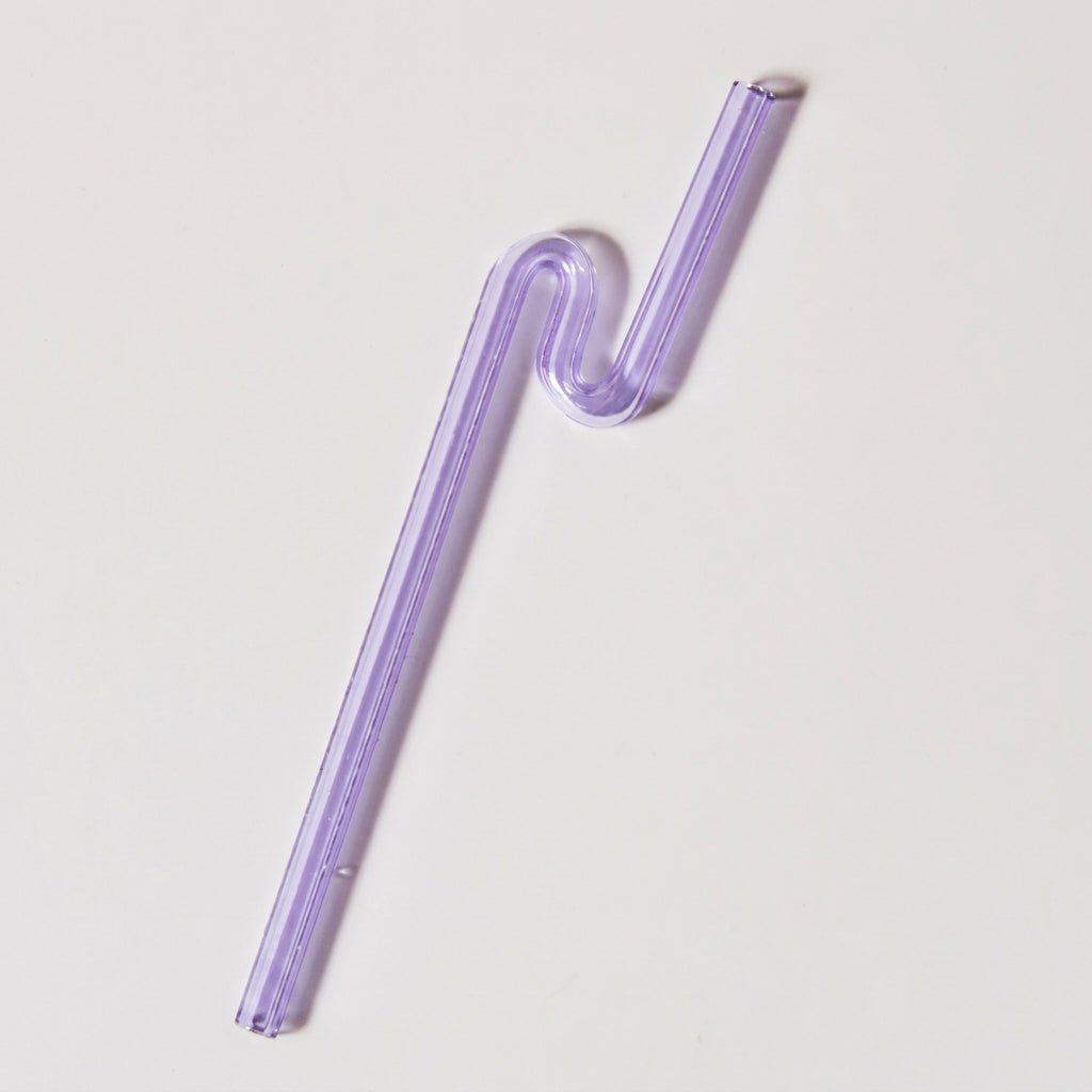 Artisan Glass Drinking Straws - Stylish & Eco-Conscious