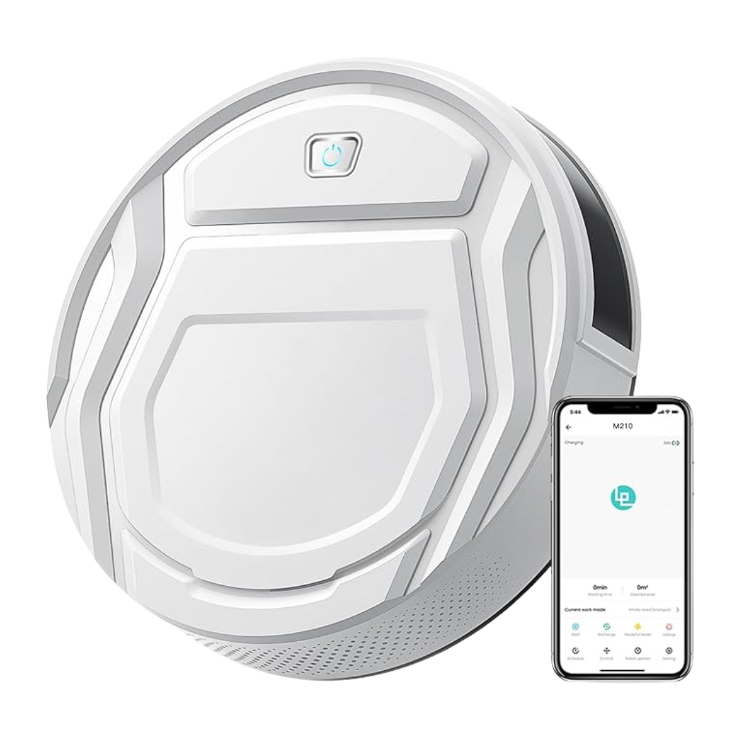 Vacuum Robot with Dual-Layer Filtration and 6 Cleaning Modes