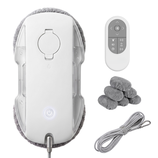 Automatic Window Cleaning Robot with 3800Pa Suction and Edge Detection