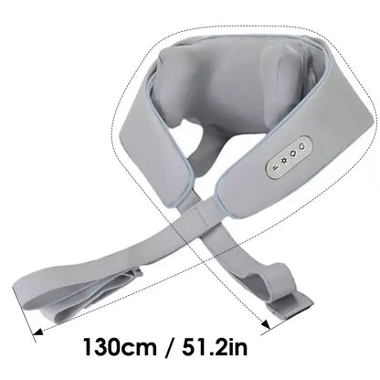 Portable Heated Massager for Neck and Shoulders – Deep Tissue Relief