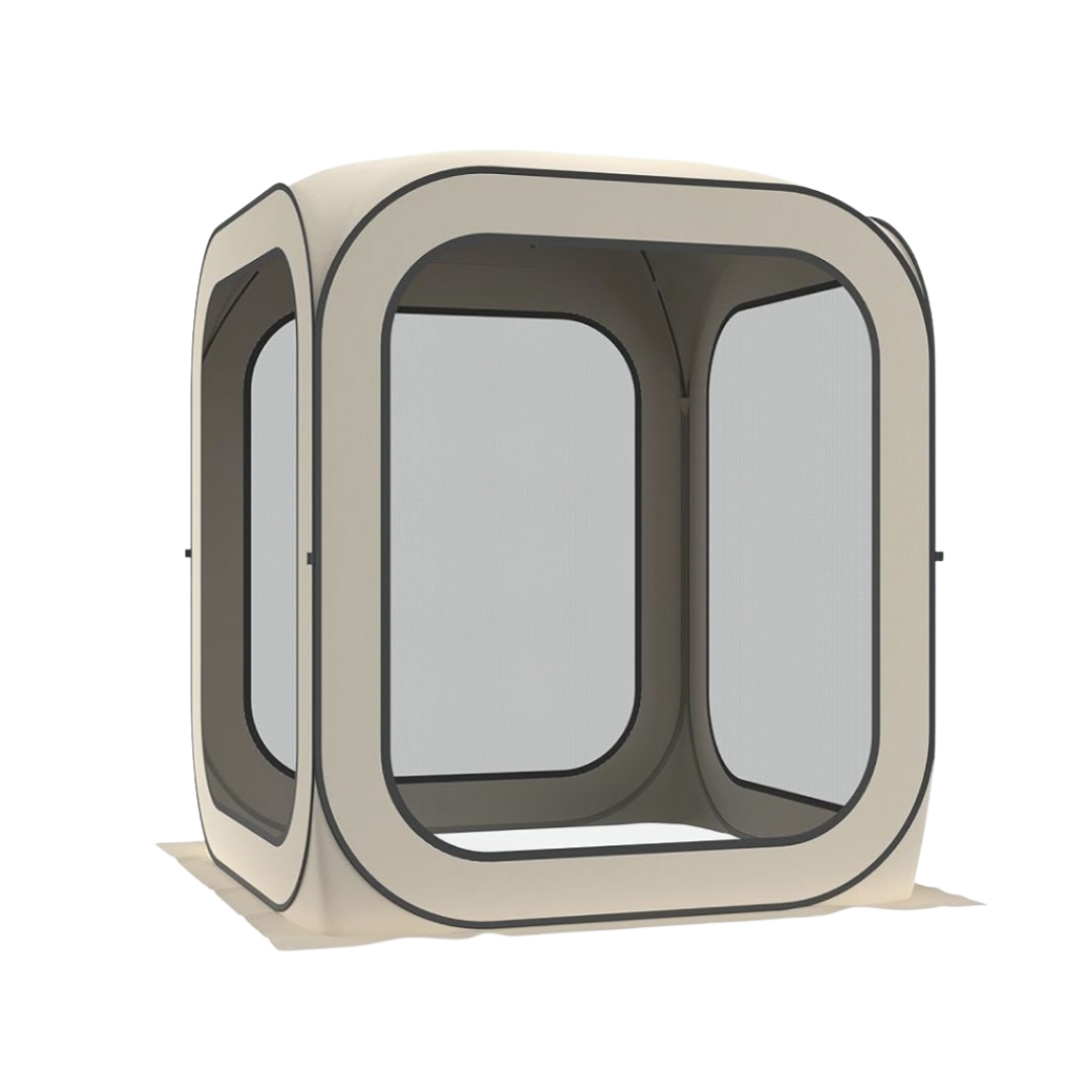 Pop-Up Screen Tent for Outdoor Activities, Camping, and Picnics