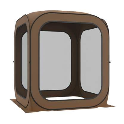 Pop-Up Screen Tent for Outdoor Activities, Camping, and Picnics