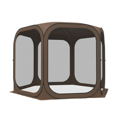 Pop-Up Screen Tent for Outdoor Activities, Camping, and Picnics