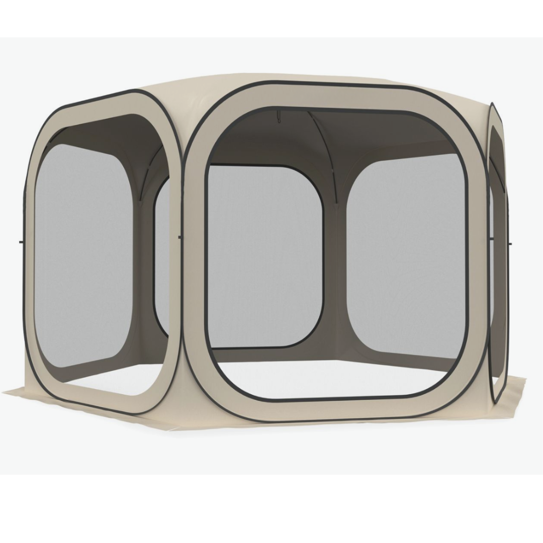 Pop-Up Screen Tent for Outdoor Activities, Camping, and Picnics