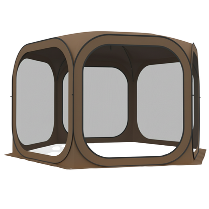 Pop-Up Screen Tent for Outdoor Activities, Camping, and Picnics