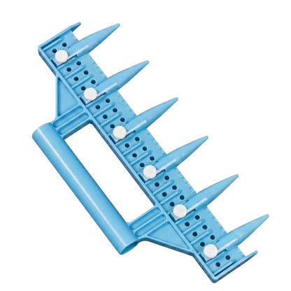 Garden Planting Tool for Seed Spacing and Row Alignment